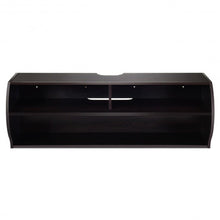 Load image into Gallery viewer, 48.5" 2 Tier Modern Wall Mounted Hanging Floating Shelf
