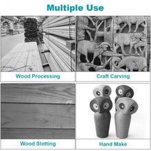 Load image into Gallery viewer, 1.25HP Palm Router Kit Variable Speed Woodworking with Plunge base
