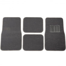 Load image into Gallery viewer, New Universal 4 PC Solid Car Floor Carpet Mat Pad Truck SUV VAN Mats Light Gray
