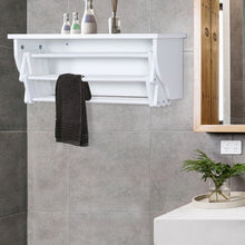 Load image into Gallery viewer, Wall-Mounted Folding Clothes Towel Drying Rack
