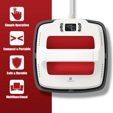Load image into Gallery viewer, 9" x 9" Portable Professional Heat Transfer Heat Press Machine-Red
