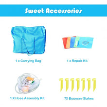 Load image into Gallery viewer, Inflatable Water Park Crocodile Bouncer Dual Slide Climbing Wall
