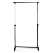 Load image into Gallery viewer, Adjustable Rolling Garment Rack Clothes Hanger
