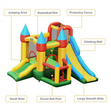 Load image into Gallery viewer, Kids Inflatable Dual Slide Jumping  Castle with 780W Blower

