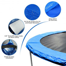 Load image into Gallery viewer, Blue Safety Round Spring Pad Replacement Cover for 15' Trampoline
