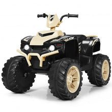 Load image into Gallery viewer, 12V Kids Electric 4-Wheeler ATV Quad Ride On Car with LED Light-Yellow
