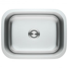 Load image into Gallery viewer, 23� Stainless Steel Single Bowl Kitchen Sink Basin
