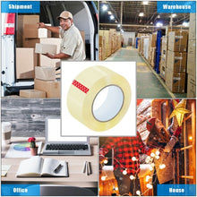 Load image into Gallery viewer, 36 Rolls Clear Carton Box Packing Package Tape 1.9" x 110 Yards

