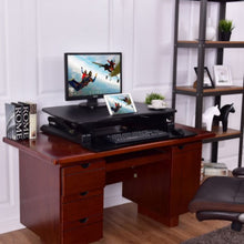 Load image into Gallery viewer, Height Adjustable Ergonomic Computer Standing Desk
