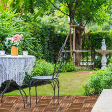 Load image into Gallery viewer, 11 PCS 12" x 12" Interlocking Wood Deck Tiles Patio Pavers Floor
