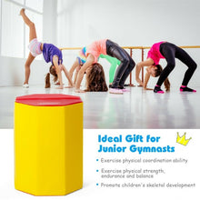 Load image into Gallery viewer, 25" x 30" Octagon Skill Shape Exercise Gymnastic Mat-Yellow
