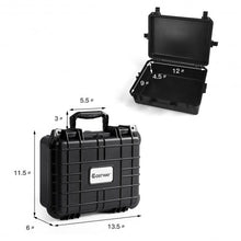 Load image into Gallery viewer, Weatherproof Shockproof Camera Lens Box w/ Customizable Foam
