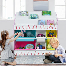 Load image into Gallery viewer, Kids Toy Storage Organizer Children Storage Bins &amp; Book Sleeves
