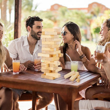 Load image into Gallery viewer, 54 PCS Tumbling Timber Toy with Carrying Bag
