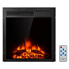 Load image into Gallery viewer, 22.5" Electric Fireplace Insert Freestanding and Recessed Heater
