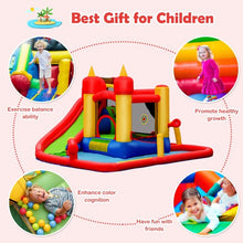 Load image into Gallery viewer, Inflatable Water Slide Jumping Bounce House with 740 W Blower
