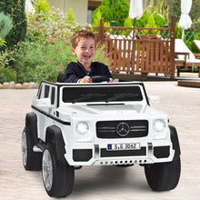 Load image into Gallery viewer, 12V Licensed Mercedes-Benz Kids Ride On Car-White
