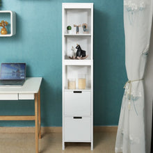 Load image into Gallery viewer, 5-Tier Multifunctional  Bathroom Floor Cabine Storage with 2 Drawers
