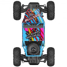 Load image into Gallery viewer, 1:18 2.4 G 4 WD RC Off-Road Radio Remote Control Racing Car-Blue
