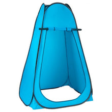 Load image into Gallery viewer, Portable Pop Up Privacy Shower Toilet Changing Room Camping Hiking Tent-Blue
