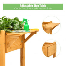 Load image into Gallery viewer, Elevated Planter Box Kit with 8 Grids and Folding Tabletop
