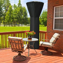 Load image into Gallery viewer, Patio Standing Propane Heater Cover Waterproof with Zipper and Bag-Black
