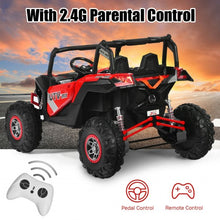 Load image into Gallery viewer, 12 V Electric Kids Ride-On Car 2-Seater SUV Off-Road UTV with Remote-Red
