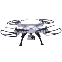 Load image into Gallery viewer, Syma X8HG 2.4Ghz 4CH 6-Axis Gyro RC Quadcopter Drone HD Camera RTF-silver
