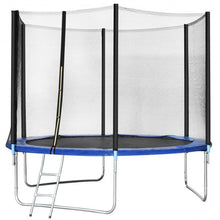 Load image into Gallery viewer, 10 ft Combo Bounce Jump Safety Trampoline with Spring Pad Ladder
