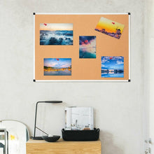 Load image into Gallery viewer, 44" x 32" Cork Notice Pin Board  with Aluminium Frame-2 Pack
