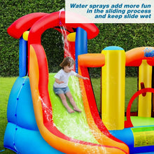 Load image into Gallery viewer, Inflatable Bounce House Water Slide with Climbing Wall
