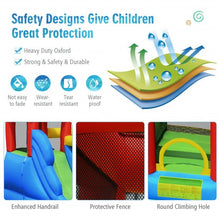 Load image into Gallery viewer, Inflatable Bounce House Splash Pool with Water Climb Slide Blower included

