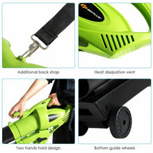 Load image into Gallery viewer, 7.5 Amp 3-in-1 Electric Leaf Blower Leaf  Vacuum Mulcher 170MPH
