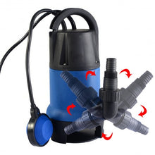 Load image into Gallery viewer, 1/2 HP 2000GPH Submersible Dirty  Clean Water Pump Swimming Pool
