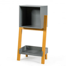 Load image into Gallery viewer, Nightstand End Table Side Table Freestanding Cabinet Utility Bookshelf
