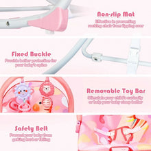 Load image into Gallery viewer, Adjustable Toddler Swing Bouncer &amp; Rocker-Pink
