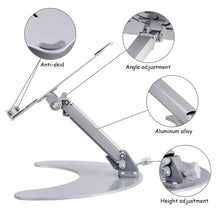 Load image into Gallery viewer, Portable Aluminum Laptop MacBook Cooling Stand
