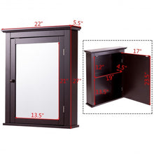 Load image into Gallery viewer, Bathroom Wall Mounted Storage Mirror Medicine Cabinet
