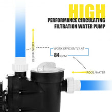 Load image into Gallery viewer, 1.5HP Swimming Pool Electric Pump Water Pump SPA DC 5040 GPH 1-1/2" NPT
