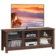 Load image into Gallery viewer, 60"  Entertainment TV Stand Cabinet-Brown
