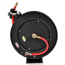 Load image into Gallery viewer, 3/8" x 50' Auto Rewind Retractable Air Hose Reel Compressor
