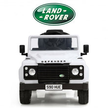 Load image into Gallery viewer, Landrover Defender Licensed Pedal Powered Car-White
