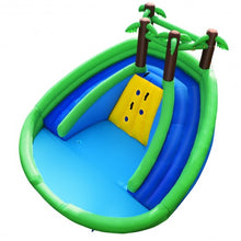 Load image into Gallery viewer, Inflatable Water Park Pool Bounce House Dual Slide Climbing
