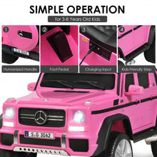 Load image into Gallery viewer, 12V Licensed Mercedes-Benz Kids Ride On Car-Pink
