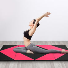 Load image into Gallery viewer, Thick Gymnastics Fitness Exercise Mat with Folding Panel
