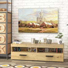 Load image into Gallery viewer, Entertainment Media Center with 2 Drawers for 60" TV
