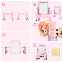 Load image into Gallery viewer, Double Sided Magnetic Drawing Art Easel-Pink
