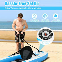 Load image into Gallery viewer, 10.8'  Inflatable Kayak Set K1 1-Person Sit-On-Top Kayak with Oars-Blue
