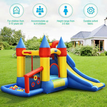 Load image into Gallery viewer, Inflatable Bounce House with Balls &amp; 780W Blower

