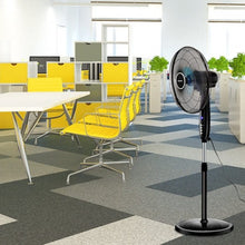Load image into Gallery viewer, 16" Adjustable Oscillating Pedestal Stand Fan
